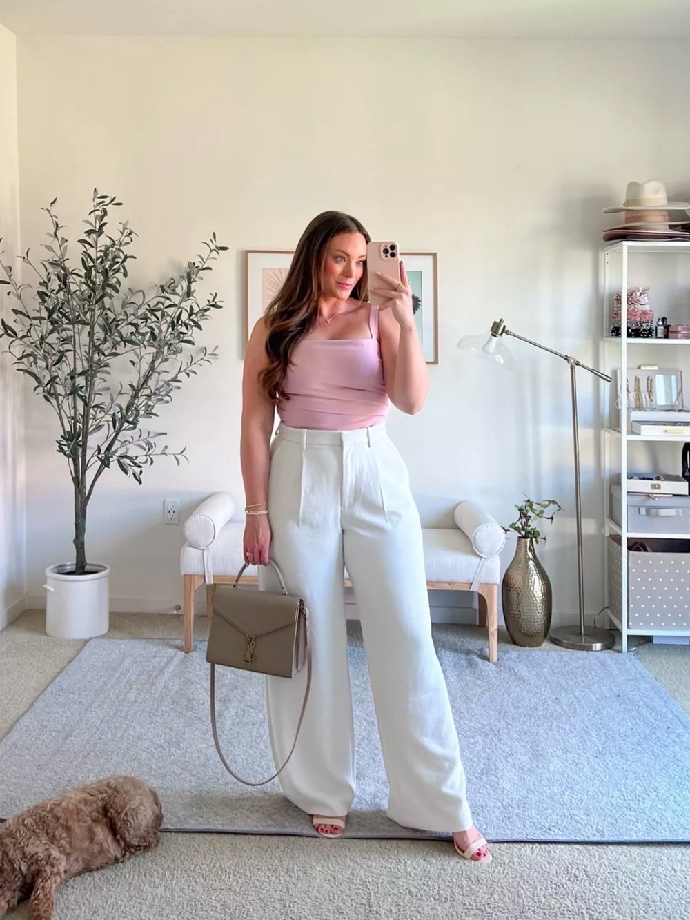 NWT A&F Tailored ULTRA Wide Leg Pant premium crepe hard to find
